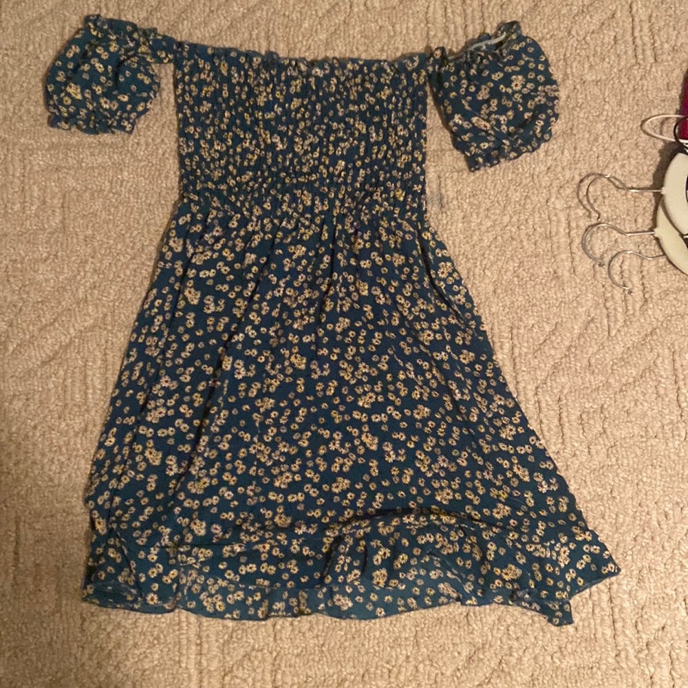 Girls off shoulder dress